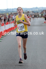 Womens under-17s 2021 Northern 6 and 4 Stage and Young Athletes Road Relays, Redcar. Photo: David T. Hewitson/Sports for All Pics